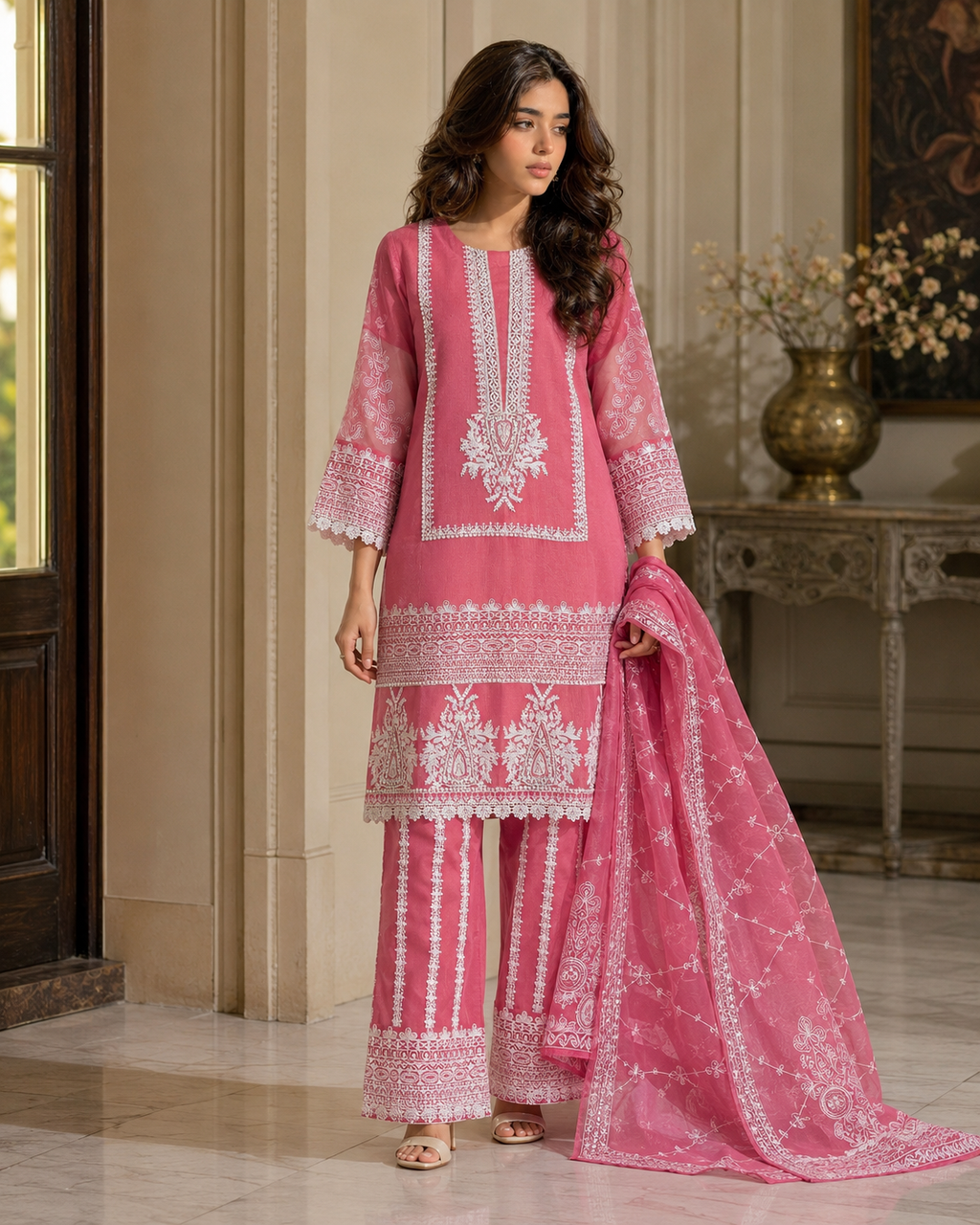 Pink Party Wear