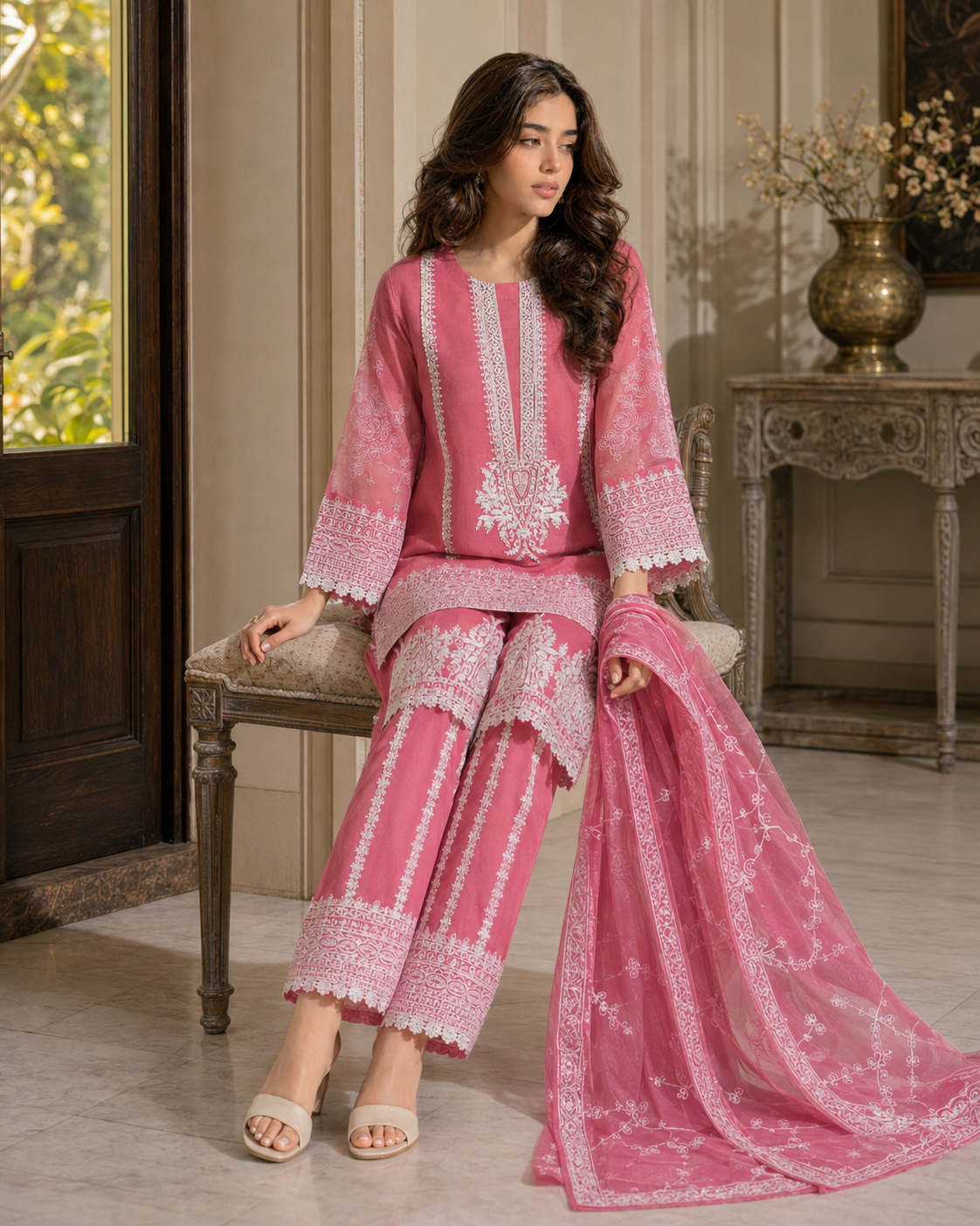 Pink Party Wear