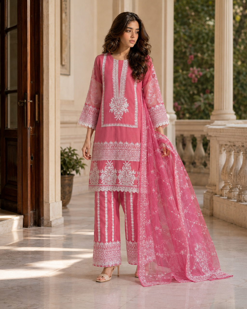 Pink Party Wear