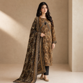 Sable Dune — Signature Printed Lawn 3-Piece